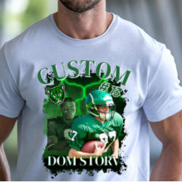 Camiseta Leyenda del Fútbol Personalizada Estilo Bota Vinta