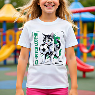 Camiseta Leyenda del Gato de Fútbol: Regalo Divertido para
