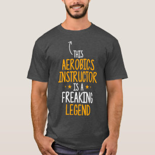 Camiseta Leyenda del instructor de aeróbic
