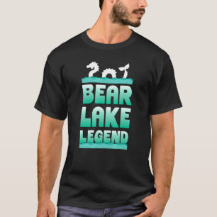 Camiseta Leyenda del lago Bear Monstruo del lago Utah Idaho