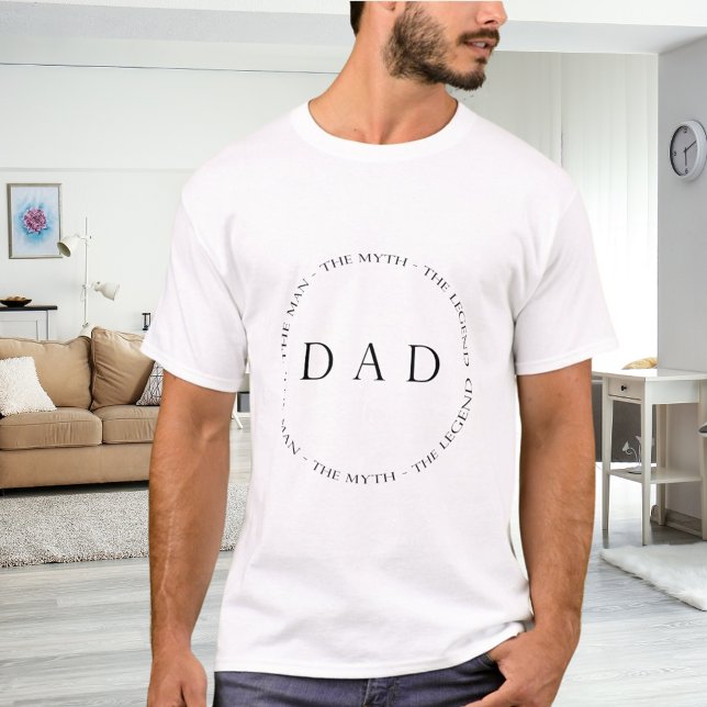Camiseta Leyenda del mito del hombre DAD (Subido por el creador)