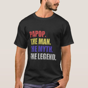 Camiseta Leyenda del mito del hombre de papop