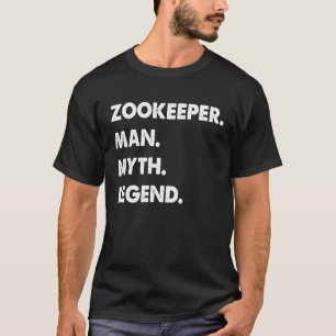 Camiseta Leyenda del mito del hombre del zoo