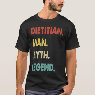 Camiseta Leyenda del mito del hombre dietista 1