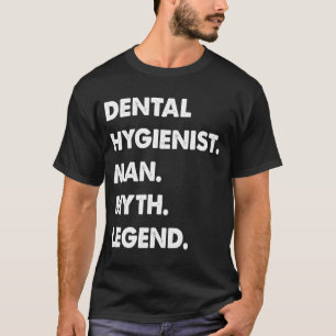 Camiseta Leyenda del mito del hombre higiénico dental