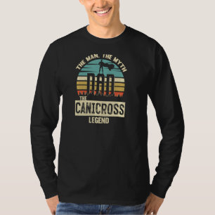 Camiseta Leyenda del mito del hombre papá Canicross Amazing