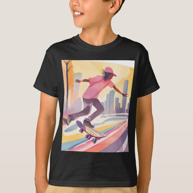 Camiseta leyenda del monopatín (Anverso)