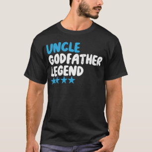 Camiseta Leyenda del padrino tío para una familia de un tío