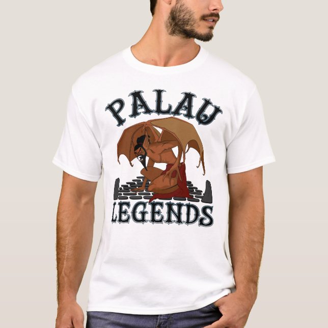 Camiseta Leyenda del palo del demonio de Palau (Anverso)