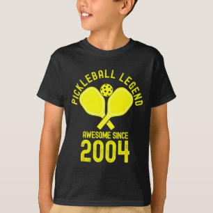 Camiseta Leyenda del pickleball increíble desde 2004 retro 