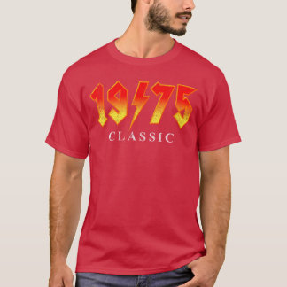 Camiseta Leyenda del Rock Clásico Vintage 1975 de 50 años 5