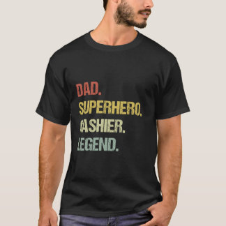 Camiseta Leyenda del superhéroe de papá