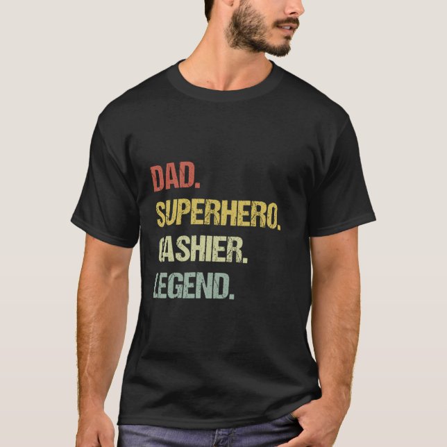 Camiseta Leyenda del superhéroe de papá (Anverso)