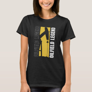 Camiseta Leyenda del yacimiento petrolífero Fracking Fracke