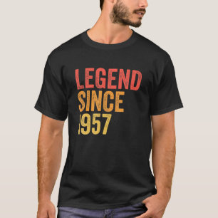 Camiseta Leyenda Desde 1957 Funny 64 Años De Edad 64º Cumpl