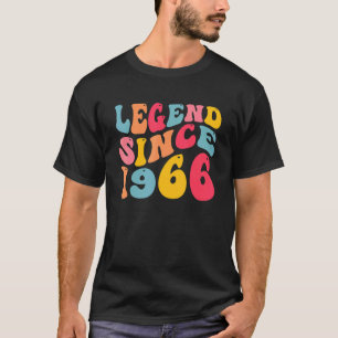 Camiseta Leyenda desde 1966 56 años Retro Vintage 56 años