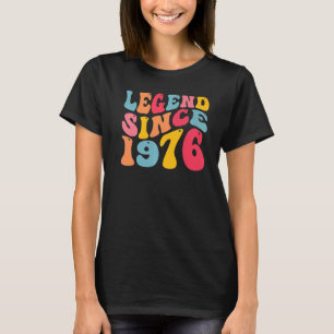 Camiseta Leyenda desde 1976 46 años Retro Vintage 46 años