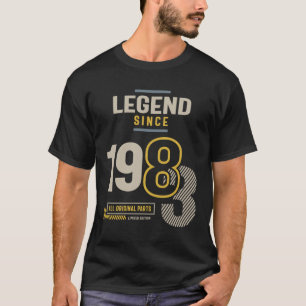 Camiseta Leyenda desde 1983 40 cumpleaños