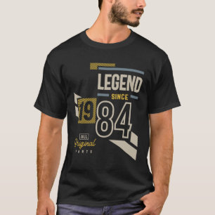 Camiseta Leyenda desde 1984 39 cumpleaños