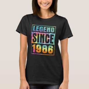 Camiseta Leyenda desde 1986 36 años de edad 36 años de edad