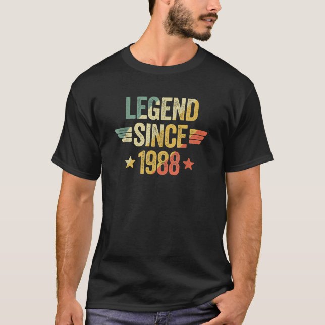 Camiseta Leyenda desde 1988 (Anverso)