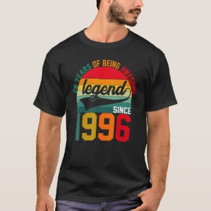 Camiseta Leyenda desde 1996 26 años de ser asombroso 26º B