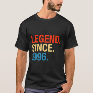 Camiseta Leyenda desde 1996 Regalos de 26 años