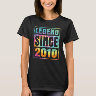 Camiseta Leyenda desde 2010 12 años 12º cumpleaños Tie D