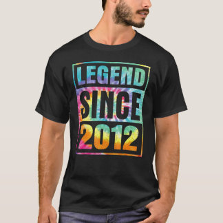 Camiseta Leyenda desde 2012 10 años de edad 10 años Tie D