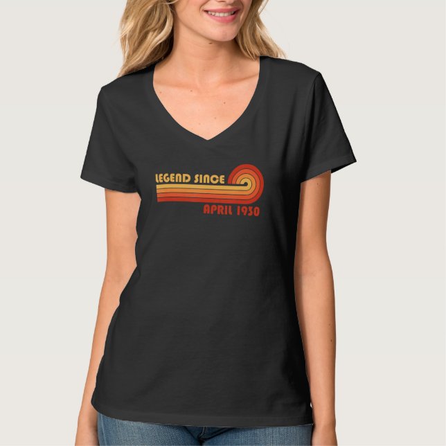 Camiseta Leyenda desde abril de 1930 (Anverso)
