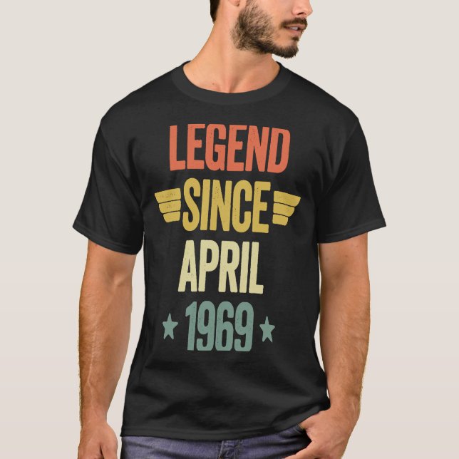 Camiseta Leyenda desde abril de 1969 (Anverso)