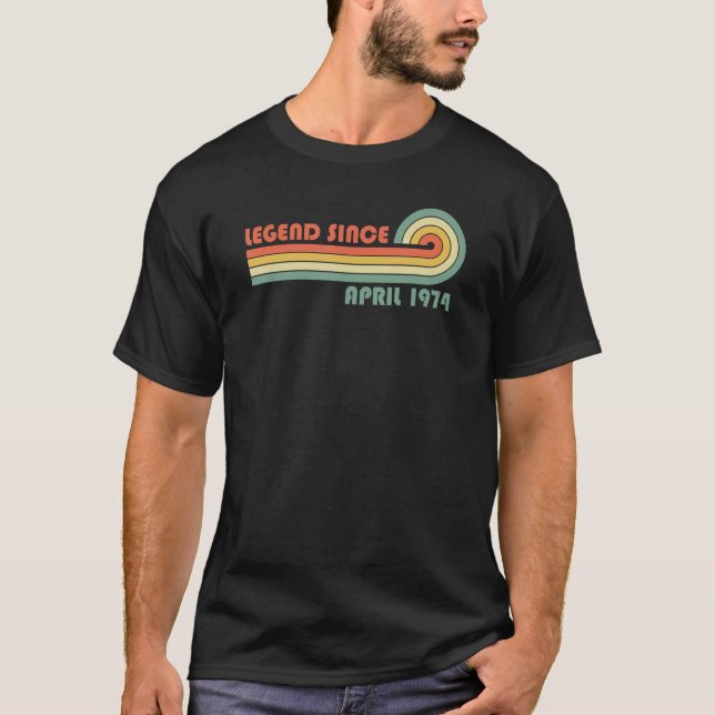 Camiseta Leyenda desde abril de 1974 (Anverso)