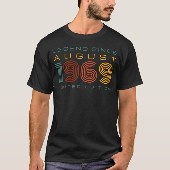 Camiseta Leyenda desde agosto de 1969, edición limitada (Anverso)