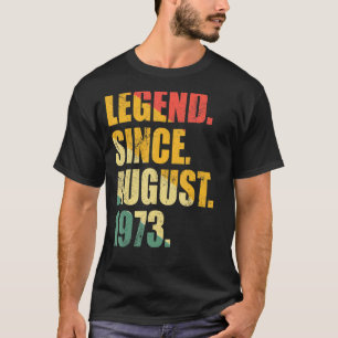 Camiseta Leyenda desde agosto de 1973 50 años de edad