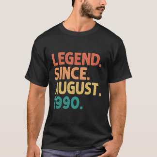 Camiseta Leyenda desde agosto de 1990 1990