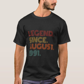 Camiseta Leyenda Desde Agosto De 1991