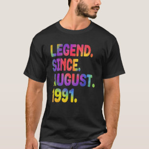 Camiseta Leyenda desde agosto de 1991 Tiro de 32 años 32