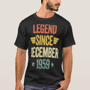 Camiseta Leyenda desde diciembre de 1959