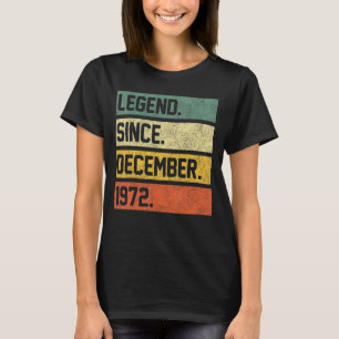 Camiseta Leyenda desde diciembre de 1972 50 años