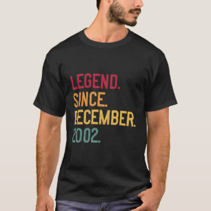 Camiseta Leyenda Desde Diciembre De 2002 18º Retiro De Rega
