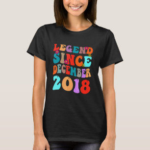 Camiseta Leyenda desde diciembre de 2018 Viejo Cumpleaños R