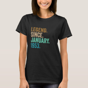 Camiseta Leyenda desde enero de 1953 70 años