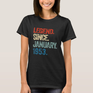 Camiseta Leyenda desde enero de 1953 70 años