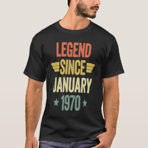 Camiseta Leyenda desde enero de 1970