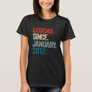 Camiseta Leyenda desde enero de 2012 11 años