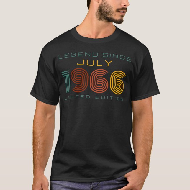 Camiseta Leyenda desde julio de 1966, edición limitada masc (Anverso)