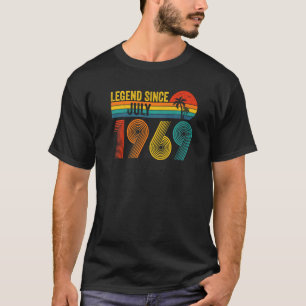 Camiseta Leyenda desde julio de 1969 53er cumpleaños 53 año