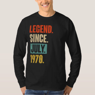 Camiseta Leyenda desde julio de 1970 52 años