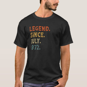 Camiseta Leyenda desde julio de 1972 50 años