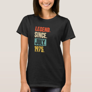 Camiseta Leyenda desde julio de 1975 47 años